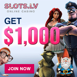Slots.lv Casino Bonus Codes